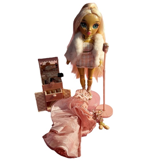 Rainbow High Other - Sabrina St. Cloud Rainbow High Rainbow Vision Doll HTF Pink Almost Complete